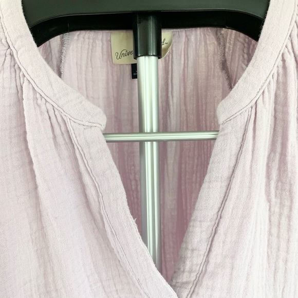 Universal Thread Cotton Gauze Flutter Sleeve Top - Picture 5 of 9